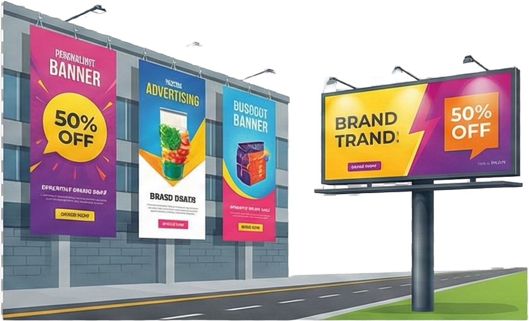 بنرات ولوحات إعلانية